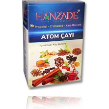 Hanzade Bitkisel Propolisli - C Vitaminli - Kara Mürverli Atom Çayı Kış Çayı 150  gr