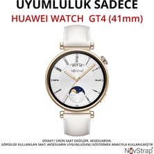 Novstrap Huawei Watch Gt4 41MM ile Uyumlu Ekran Koruyucu 9h Temperli Cam Kolay Uygulama Aparatlı