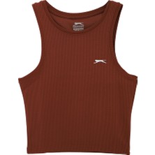 Slazenger KAIDENA IN Kadın Tişört Kahve
