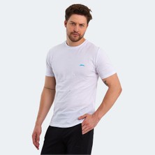 Slazenger PANCO I Erkek  Beyaz Tişört