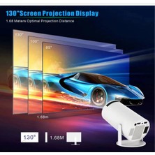 Projector + Game 2 In 1 Professional Chip 2.4 Ghz Wireless 2 Adet Gamepad Tvbox Oyunlu Model