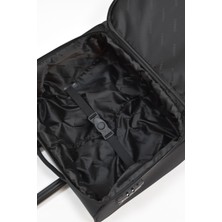 Fossil Macbook Air - Macbook Pro 15.6&16 Inç Uyumlu Laptop Bölmeli Kabin Boy Pilot Valiz Siyah FSL031