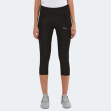 Slazenger PEREDURA Kadın Fitness Taytı Siyah