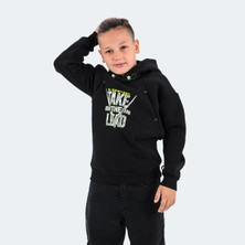 Slazenger DO IN Unisex Çocuk Sweatshirt Siyah