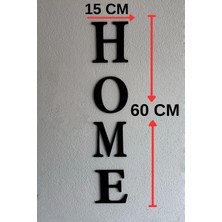 Home Yazısı Modern Tablo Ev Dekoru Yapışkanlı