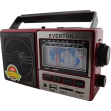 Everton RT-41BT USB SD FM SW3 Radyo Ahşap Gövde ile Şık Tasarım ve Yüksek Ses Kalitesi