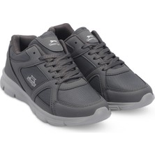 Slazenger PERA Erkek Sneaker Koşu & Yürüyüş Ayakkabısı Koyu Gri