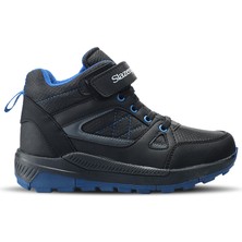Slazenger KESHA Unisex Çocuk Bot Siyah / Saks Mavi