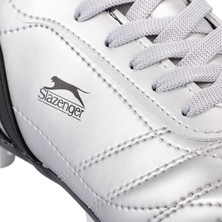 Slazenger HENRIK KR Erkek Çocuk Halısaha Futbol Kramponu Gri / Siyah