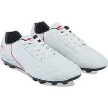 Slazenger HINO KR Erkek Halısaha Futbol Kramponu Beyaz / Siyah