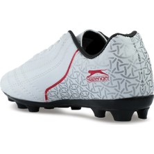 Slazenger HINO KR Erkek Halısaha Futbol Kramponu Beyaz / Siyah