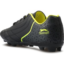 Slazenger HINO KR Erkek Halısaha Futbol Kramponu Siyah / Sarı