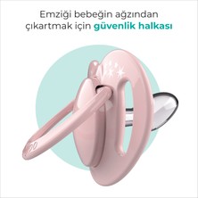 Mamajoo Ortodontik Damaklı Emzik, Powder Pink, 12+ Ay, Emzik Saklama & Sterilizasyon Kutulu, İkili Set