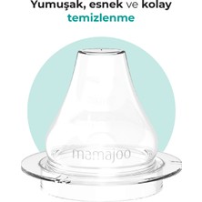 Mamajoo Damlatmaz Eğitici Kulplu Bardak, 160 ml, Powder Green, 1 Adet