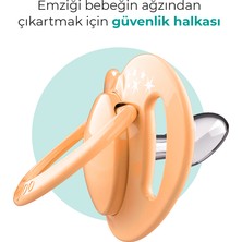 Mamajoo Ortodontik Damaklı Emzik, Powder Blush, 0+ Ay, Emzik Saklama & Sterilizasyon Kutulu, İkili Set