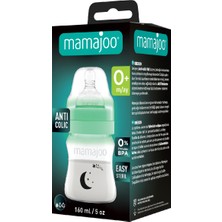 Mamajoo Gece & Gündüz Anti-Kolik Biberon 160 ml, Yenidoğan Bebek, 0 Ay+, Yavaş Akışlı