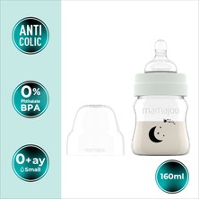 Mamajoo Gece & Gündüz Anti-Kolik Biberon 160 ml, Yenidoğan Bebek, 0 Ay+, Yavaş Akışlı