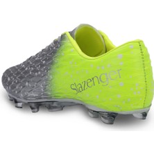 Slazenger HANIA Erkek Halısaha Futbol Kramponu Gri