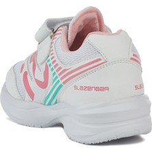 Slazenger KING Kız Çocuk Sneaker Ayakkabı Beyaz / Pembe