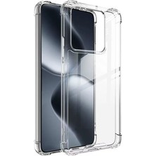 Xiaomi 14T Kılıf Airbag Kenar Darbe Emici Şeffaf Pürüzsüz Silikon Kapak