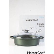 Master Chef Döküm Basık 28CM Masterchef Tencere