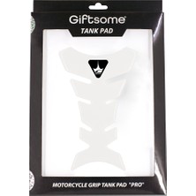 Grippatch Triumph Motosiklet Uyumlu Kaydırmaz Şeffaf Tank Pad, Tank Grip Yakıt Tankı Koruma GT08