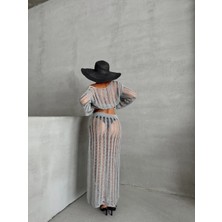 Nosia Fashion Kadın Salaş Yazlık Örme Plaj Alt Üst Takım