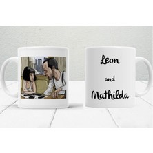 Leon ve Mathilda Baskılı Hediye Kutulu Kupa Bardak