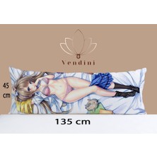 Vendini Çift Yön Baskılı Fantastik Anime Dakimakura Sarılma Yastık Kılıfı