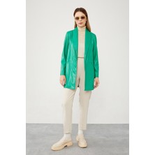 Lêvi D'or Benetton Blazer Astarsız Suni Deri Ceket