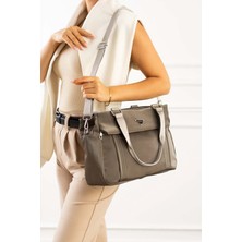 Lifonbag Kadın 6 Bölmeli Çapraz Omuz Askılı Gündelik Çanta & El Çantası