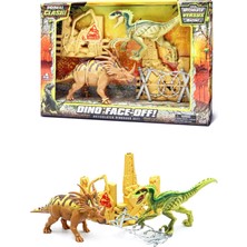 PopŞeker Dinozor Macerası Başlasın! Primal Clash 2 Figürlü Muhteşem Dinozor Seti