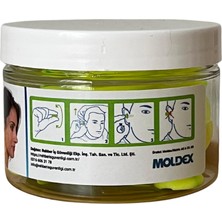 Lazish Moldex Contours Atış Kulak Tıkacı, Ce Onaylı, En 352-2, Snr 35 Db, 10 Çift