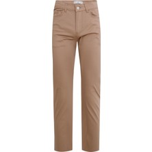 Uki Bej Slim Fit 5 Cep Pantolon