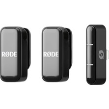 Rode Wireless Micro Lightning Ikili Kablosuz Yaka Mikrofonu