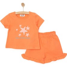 Hellobaby Motto Girl Kız Tshirt-Şort Kız Bebek