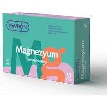 Favron Magnezyum Takviye Edici Gıda 60 Tablet