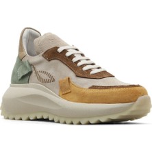 Bueno Shoes Sarı Multi Deri Kadın Spor Ayakkabı 01WE5000 01WE5000