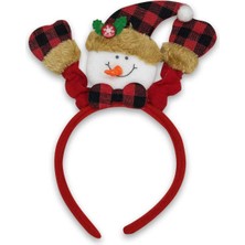 Yılbaşı Kardan Adam Figür Taç