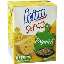 Içim Şef Krema Peynirli 200 ml x 6 Adet