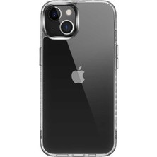 Noktaks Apple iPhone 13 - Kılıf Sararmaz Parmak Izi Yapmayan Forst Kapak - Şeffaf