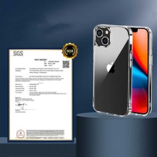 Noktaks Apple iPhone 13 - Kılıf Sararmaz Parmak Izi Yapmayan Forst Kapak - Şeffaf