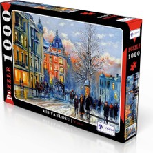 Kelebek Oyuncak Kış Tablosu 1000 Parça Puzzle