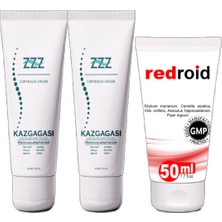 ZZZ 2 Tane Kaz Gagası Corydalis 100 ml Sırt Bel Kas Iskelet Kısmi Kullanım Kremi + 2 Tane Redroid Hemeroid Için 50 ml
