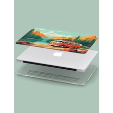 Macbook Air (M1) Kılıf 13.3 Inç A1932-A2179-A2337 2020/2021  Sert Kapak Koruma Macpac-27 Volkswagen Klasik Minibüs