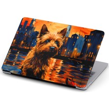 Macbook Pro (M1-M2) Kılıf 13 Inç A2338-A2289-A2159 2020/2022  Kapak Tam Koruma Macpac-12 Morkie Köpek