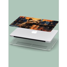 Macbook Pro (M1-M2) Kılıf 13 Inç A2338-A2289-A2159 2020/2022  Kapak Tam Koruma Macpac-12 Morkie Köpek