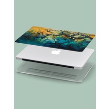 Macbook Pro (M1-M2) Kılıf 14.2 Inç A2442-A2779-A2992 A2918 2020/2022  Kapak Tam Koruma Macpac-01 Zehirli Sarmaşık