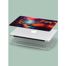 Lopard Macbook Pro (M1-M2) Kılıf 13 Inç A2338-A2289-A2159 2020/2022  Sert Kapak Koruma Macpac-16 Orman Manzara