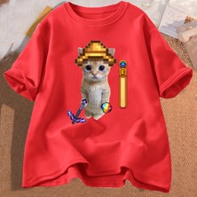 Stardew Vadisi El Gato T Shirt Erkek Giysileri Streetwear Yüksek Kalite Pamuk Kısa Kollu Oyun